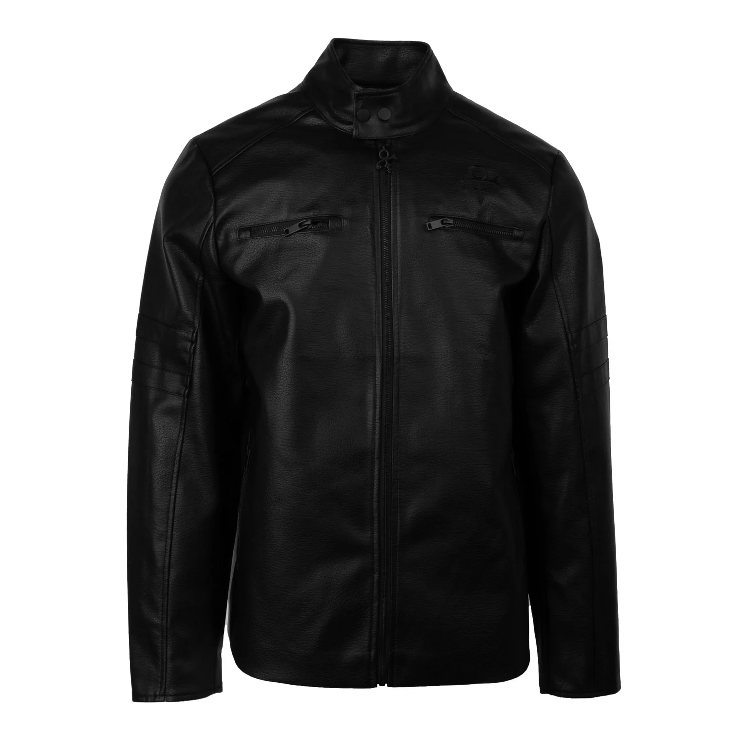 1999 Lined All Season Faux Leather Jacket - Image 3