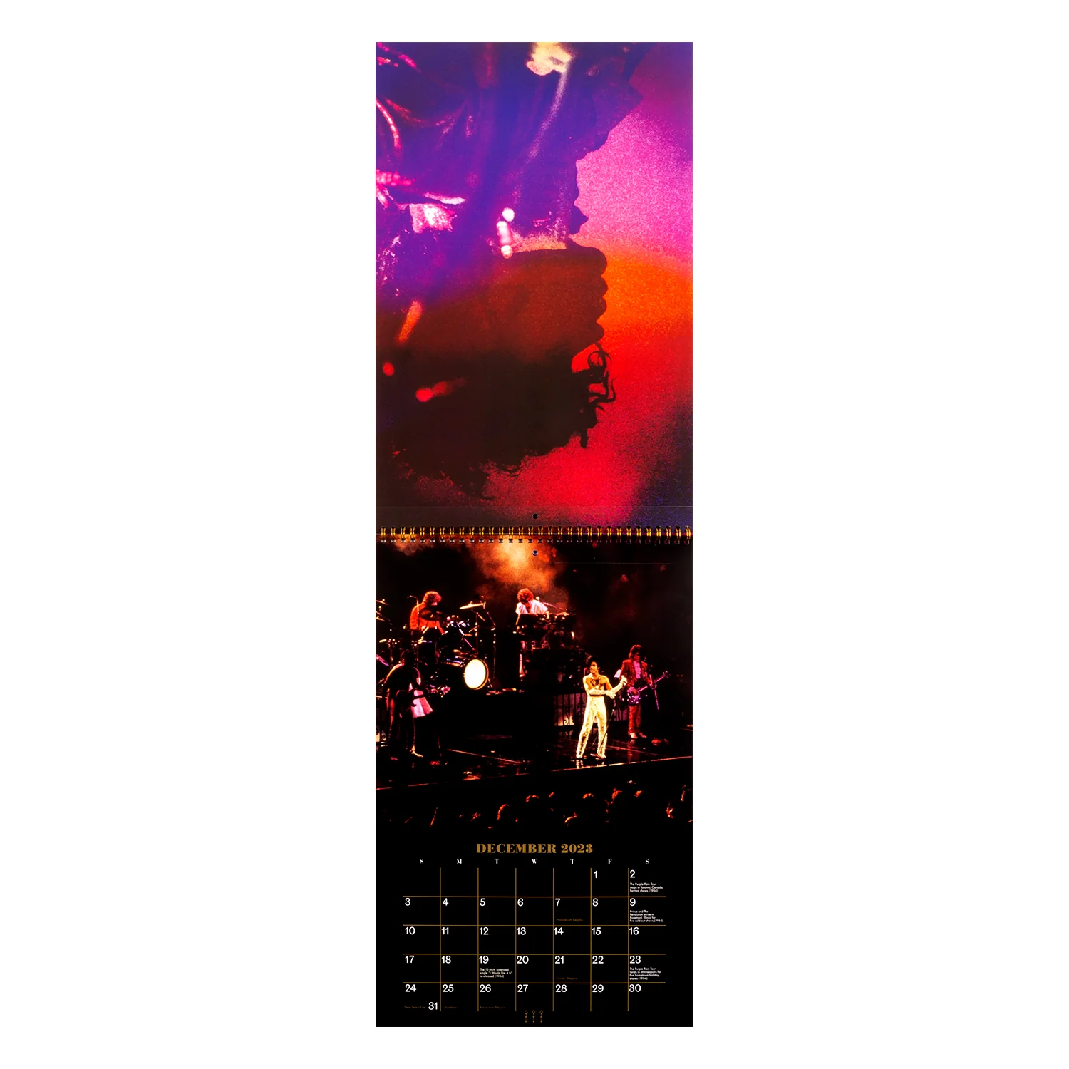 2023 Calendar & Poster Book | Prince and the Revolution: Live (Limited Edition) - Image 3