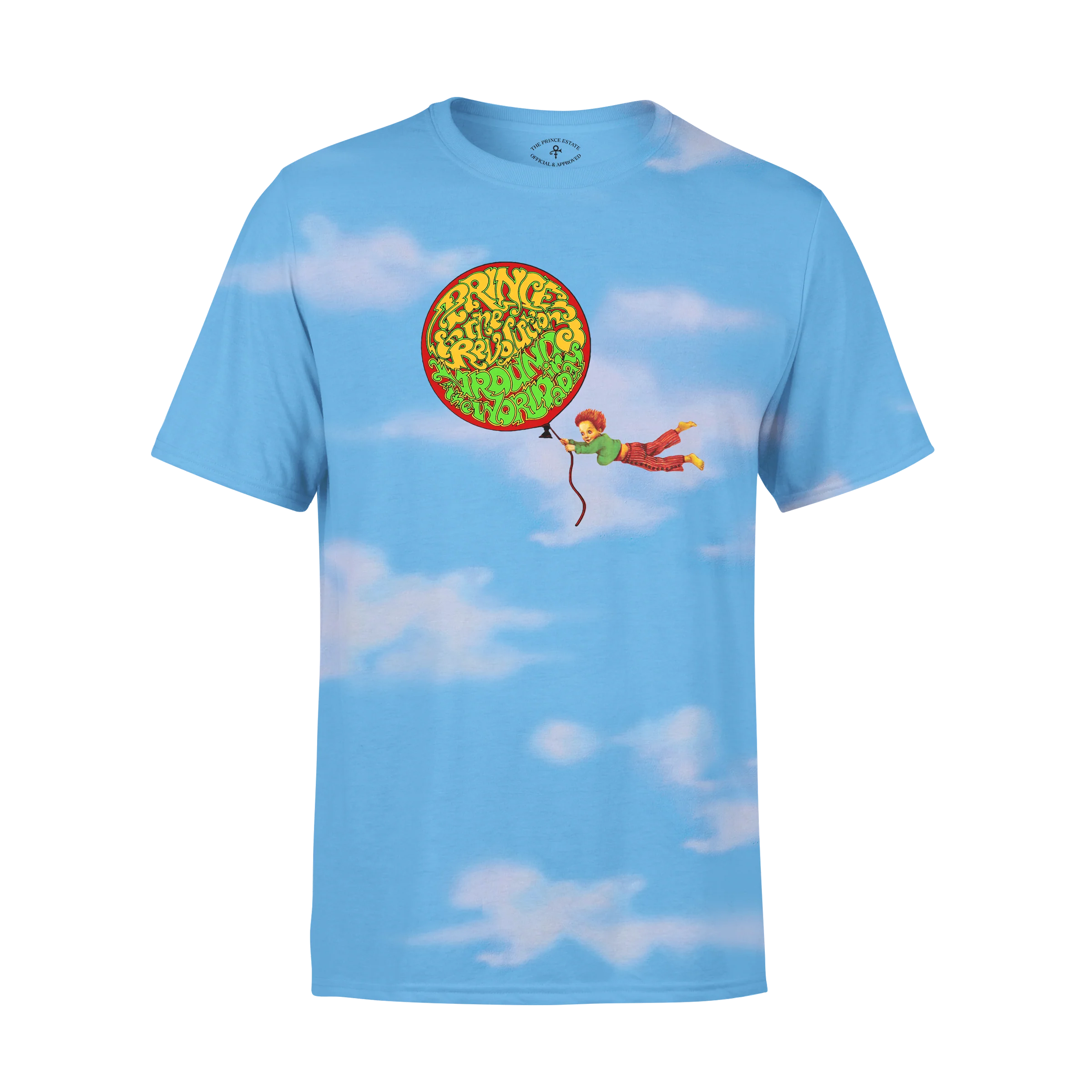 Around The World In A Day Balloon Boy T-Shirt Cloud
