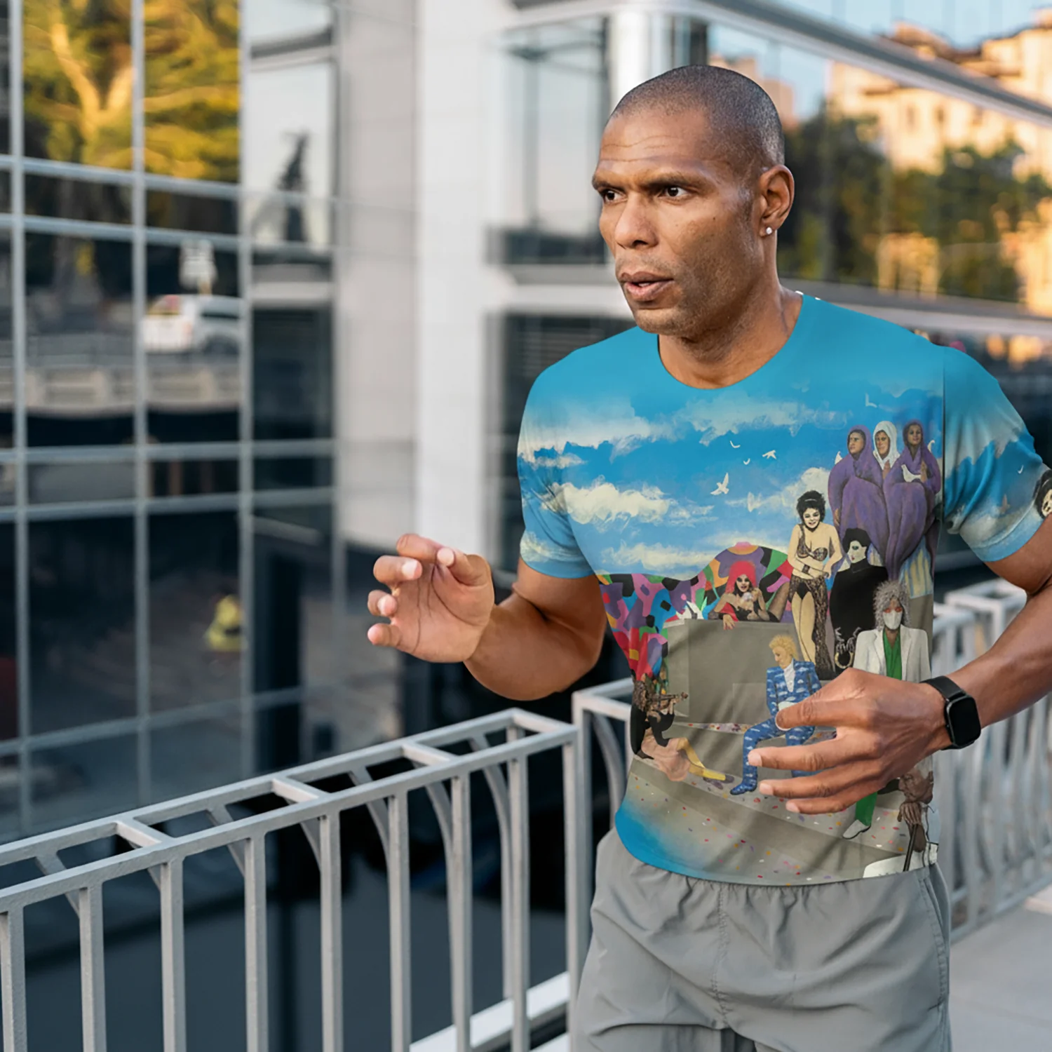Around The World In A Day Sublimated T-Shirt - Image 2