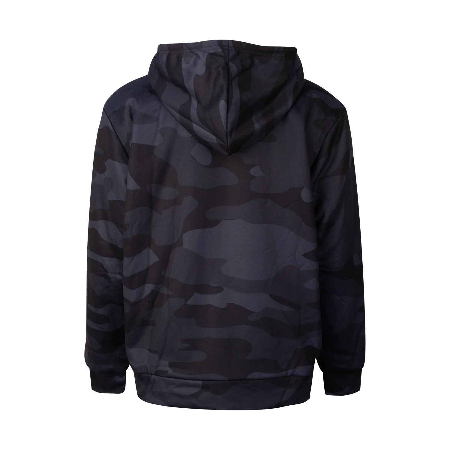 Black Camo Premium Sherpa Lined Zip Hoodie - Image 3