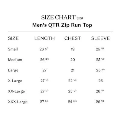 Black Men's Active Quarter Zip Long Sleeve Run Top - Image 4