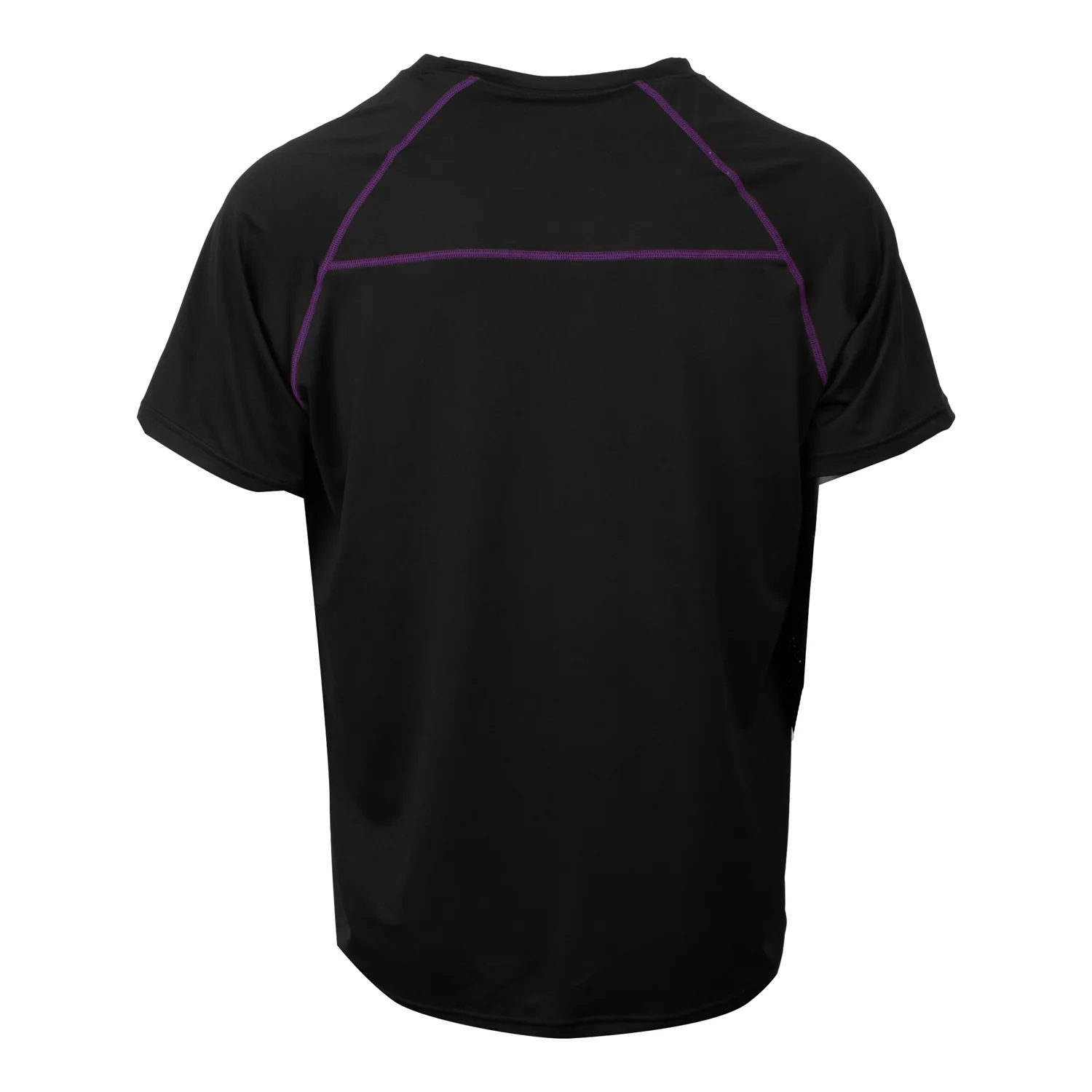 Black Men's Active Short Sleeve Tee - Image 2