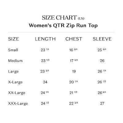 Black Women's Active Quarter Zip Long Sleeve Run Top - Image 3
