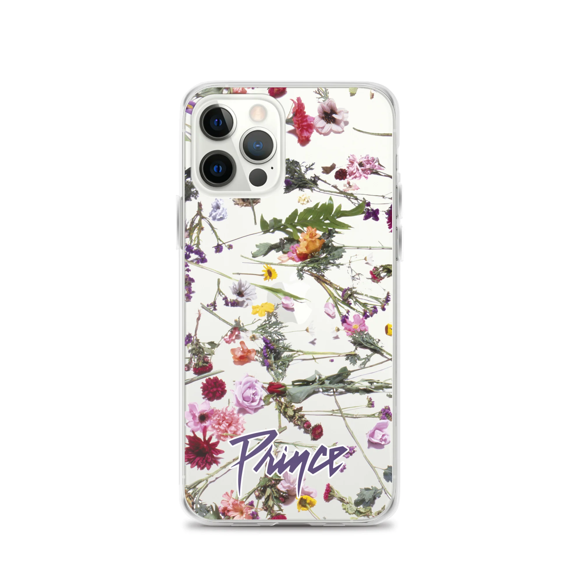 Floral Print Clear Case for iPhone - Image 12