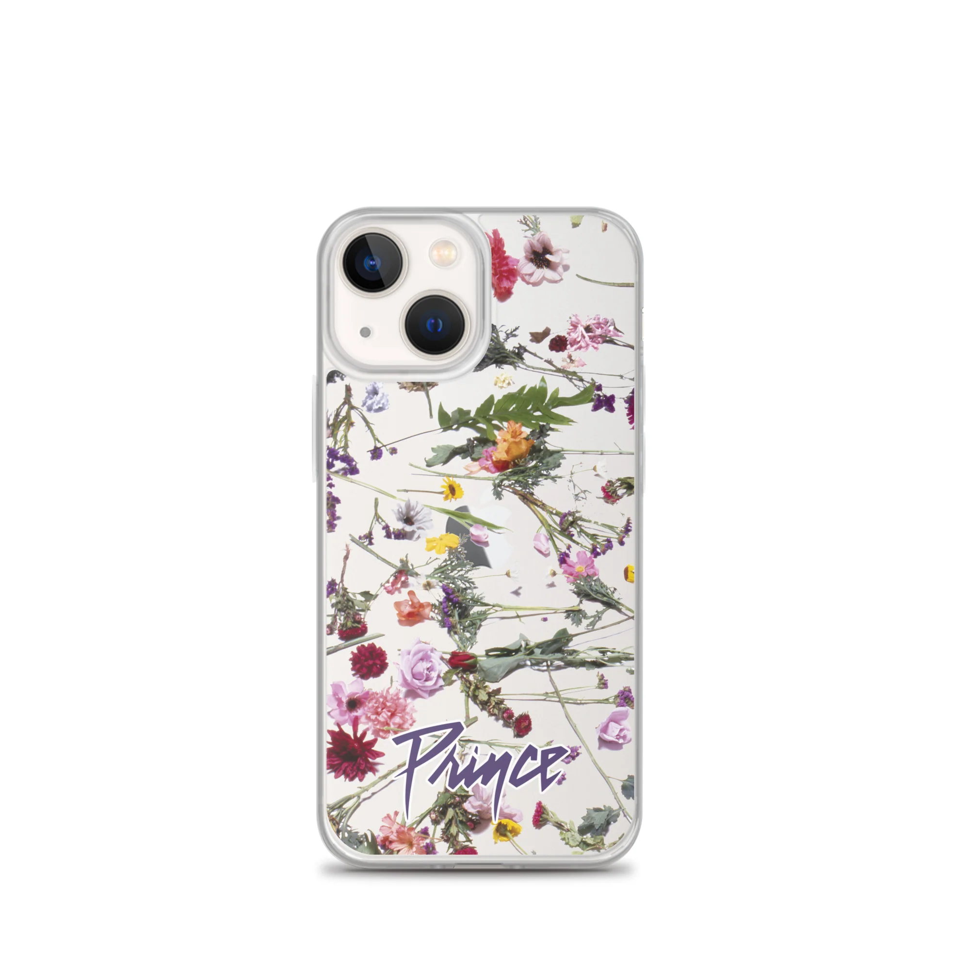 Floral Print Clear Case for iPhone - Image 16