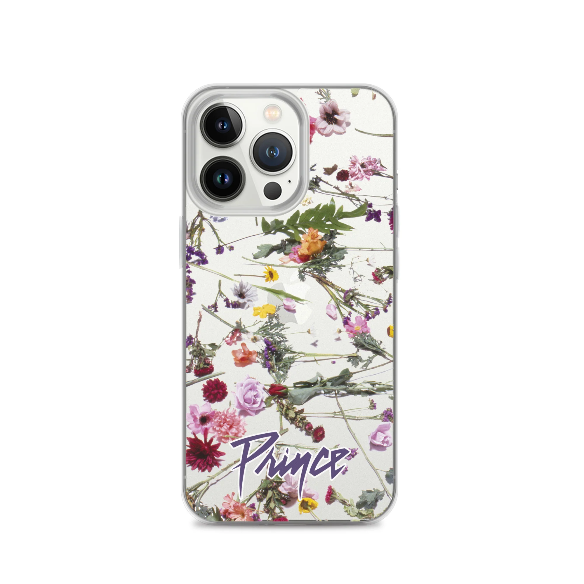 Floral Print Clear Case for iPhone - Image 20