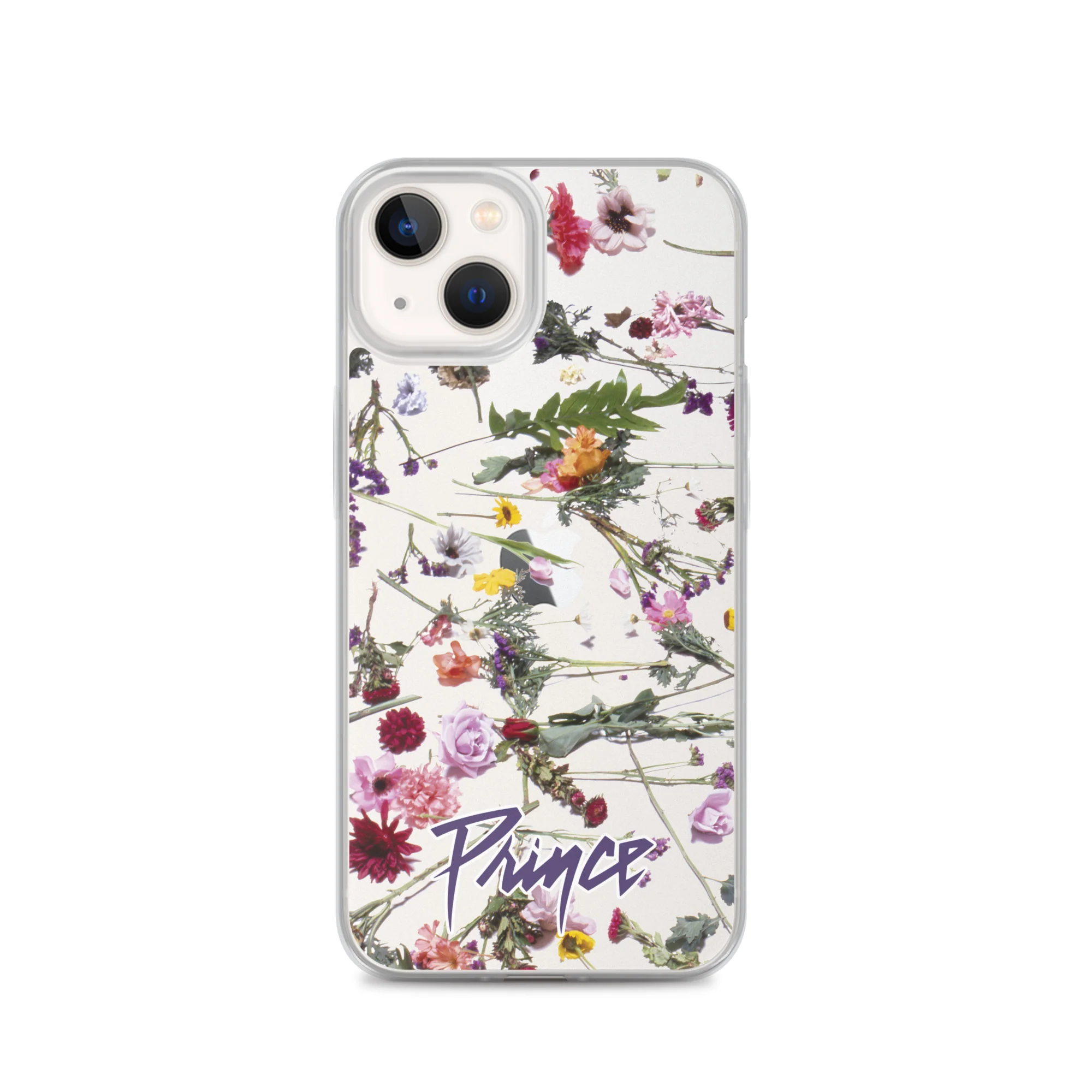 Floral Print Clear Case for iPhone - Image 22