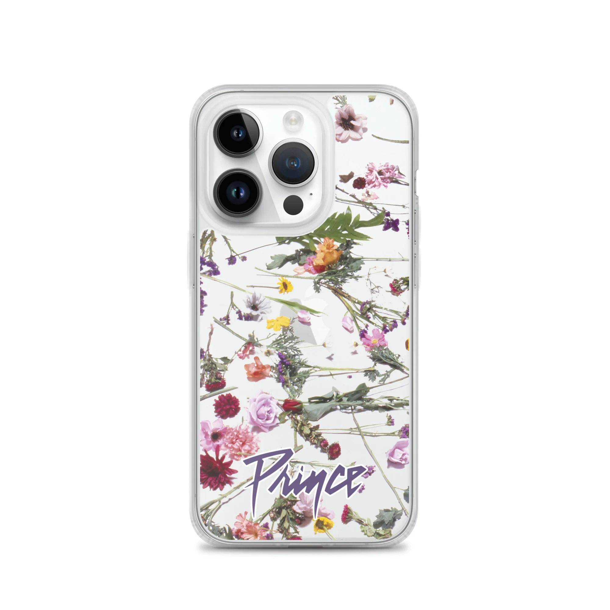 Floral Print Clear Case for iPhone - Image 28
