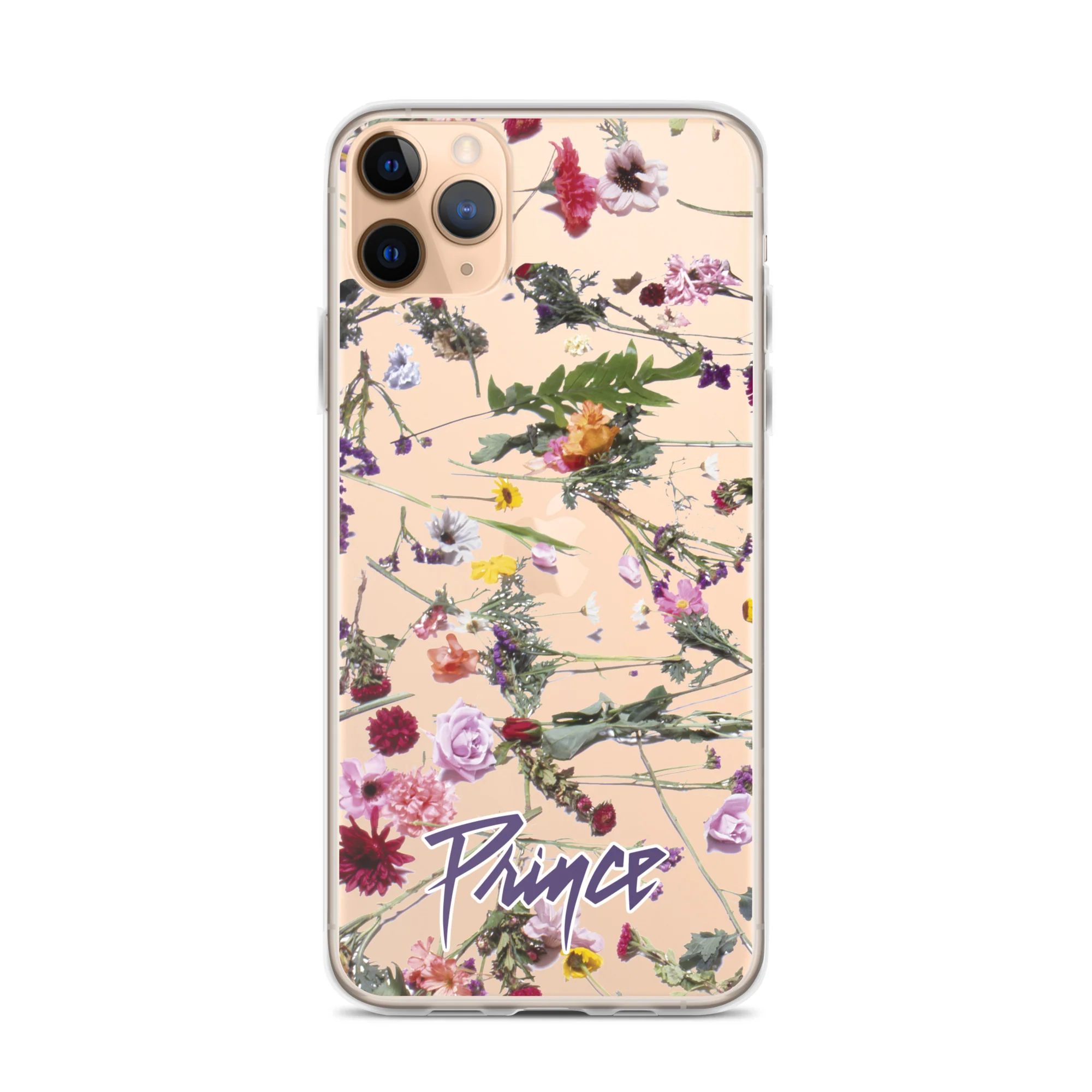 Floral Print Clear Case for iPhone - Image 3