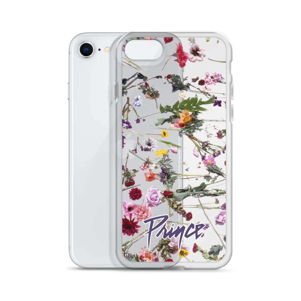Floral Print Clear Case for iPhone - Image 50