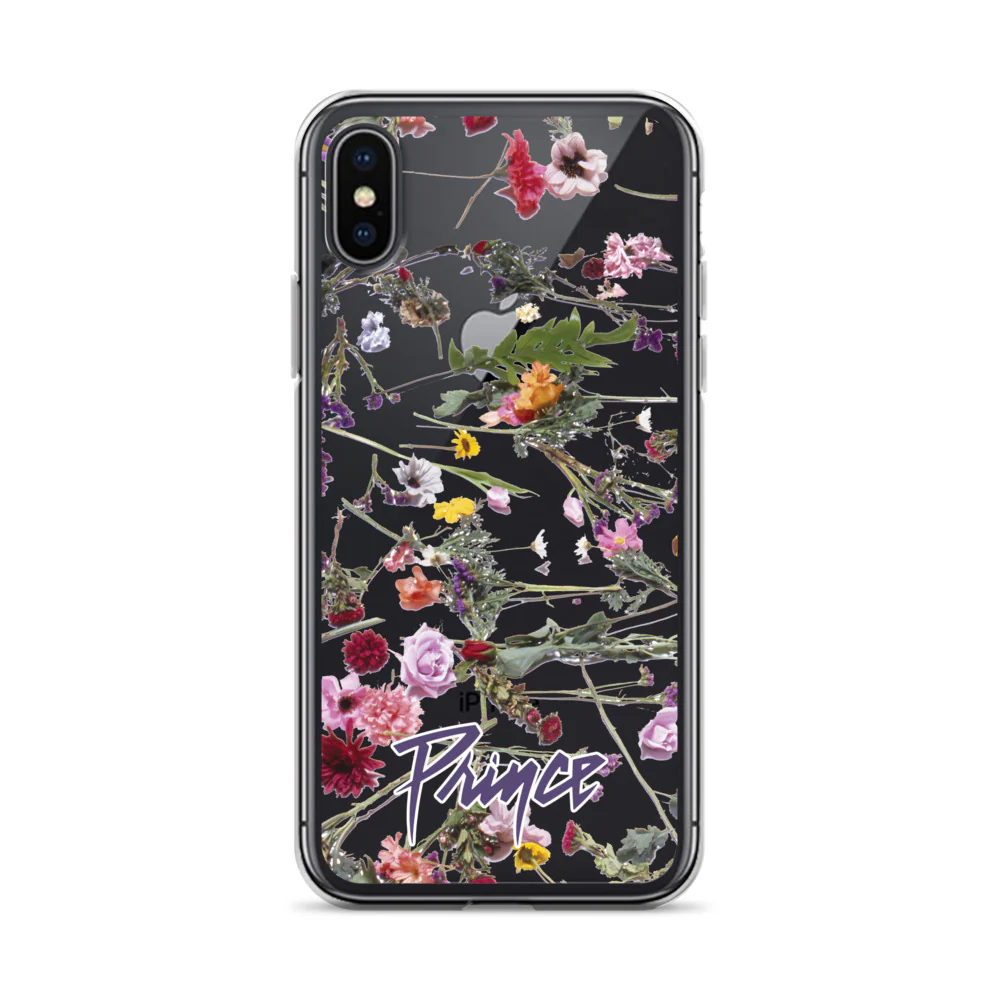 Floral Print Clear Case for iPhone - Image 51