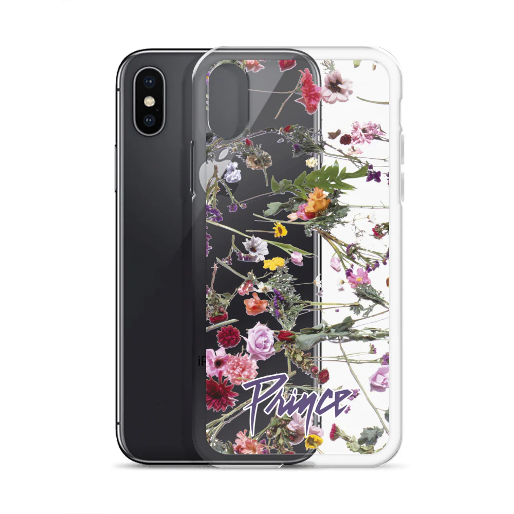 Floral Print Clear Case for iPhone - Image 52