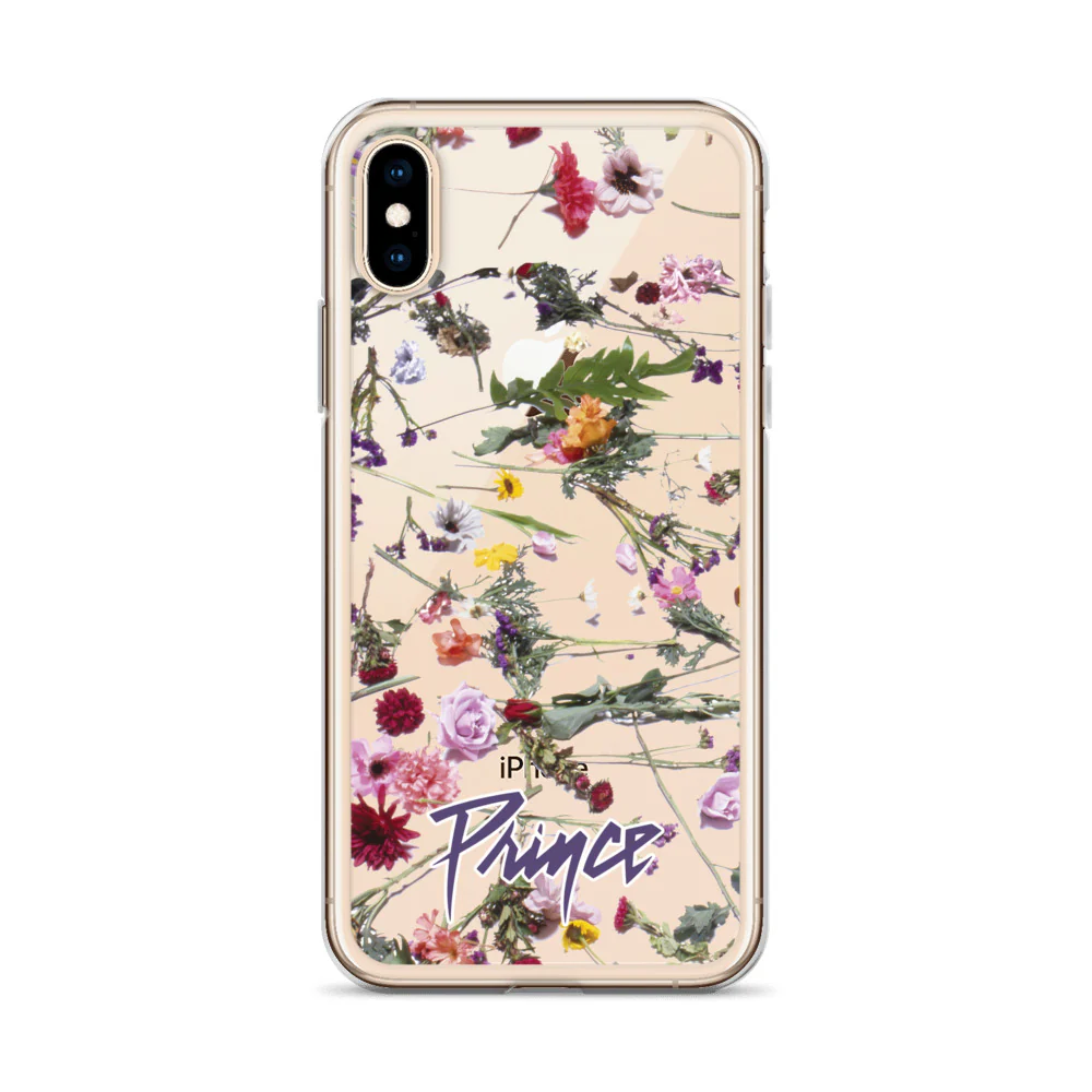 Floral Print Clear Case for iPhone - Image 53