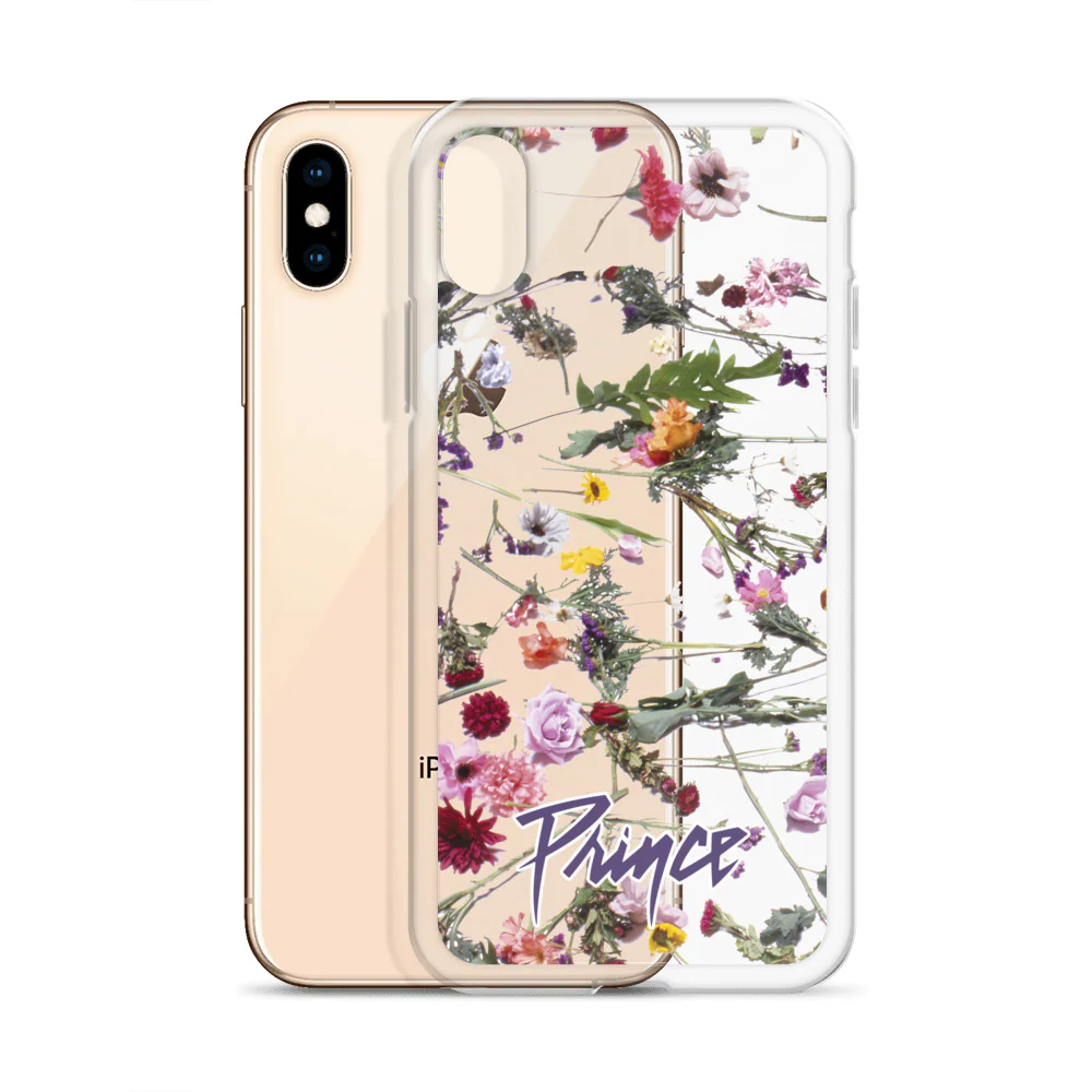 Floral Print Clear Case for iPhone - Image 54