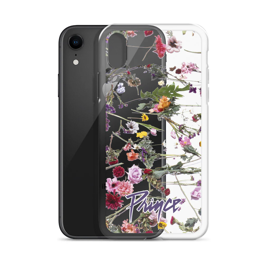 Floral Print Clear Case for iPhone - Image 56