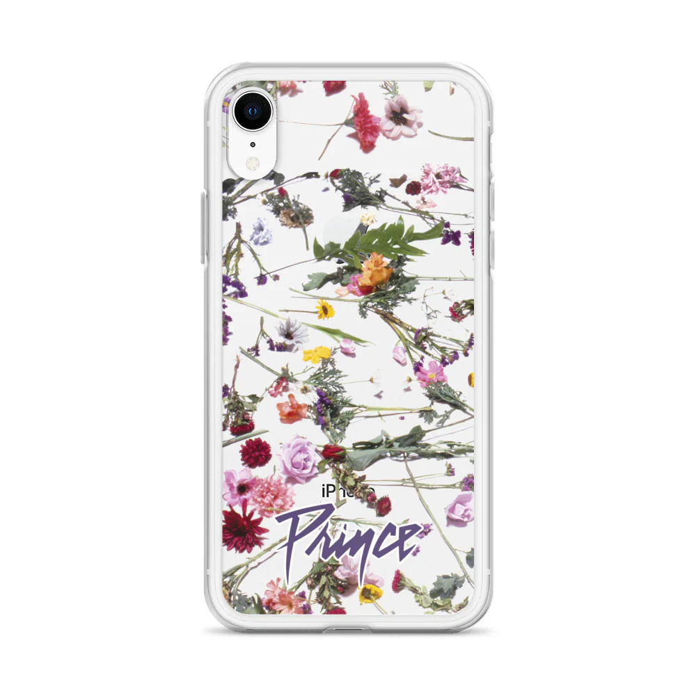 Floral Print Clear Case for iPhone - Image 57