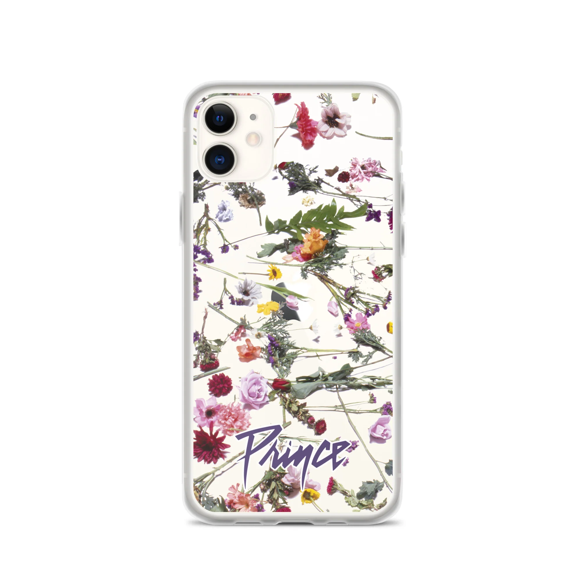 Floral Print Clear Case for iPhone - Image 6
