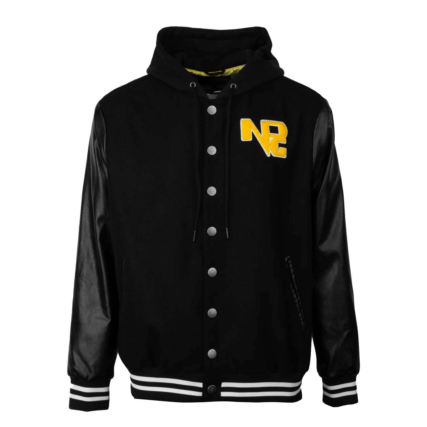 Diamonds And Pearls Hooded Collegiate Jacket - Image 3