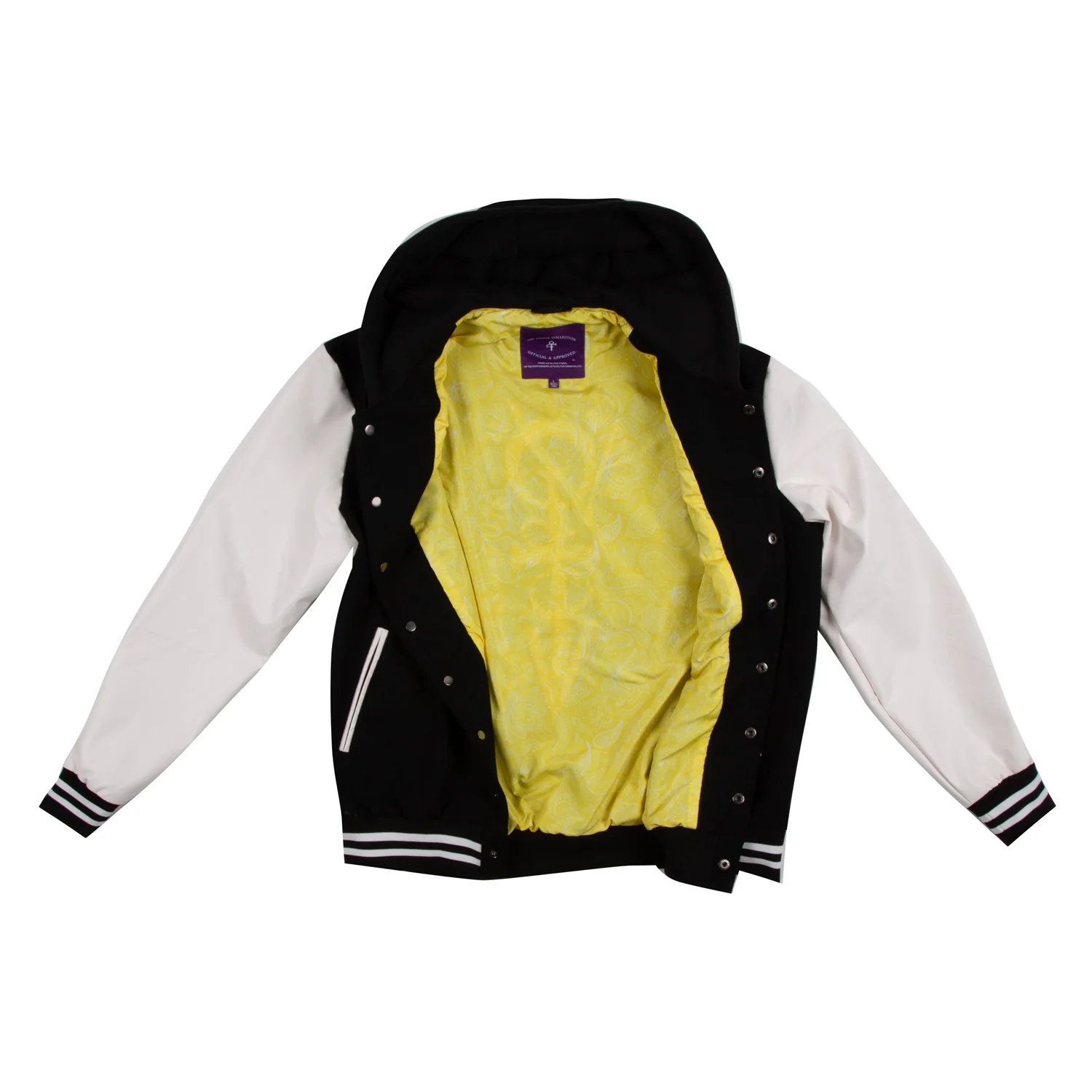 Diamonds And Pearls Hooded Collegiate Jacket - Image 5