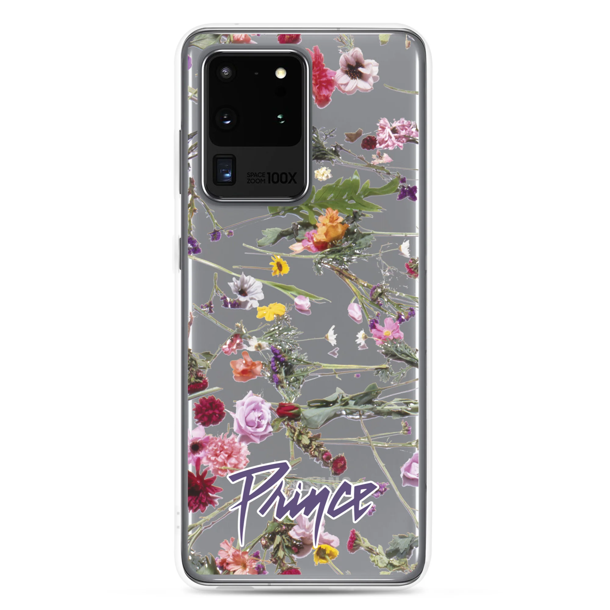 Floral Print Clear Case for Samsung - Image 10
