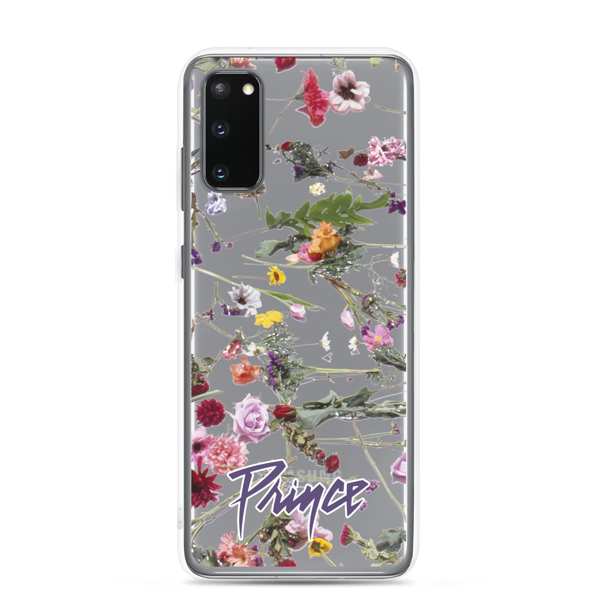 Floral Print Clear Case for Samsung - Image 12