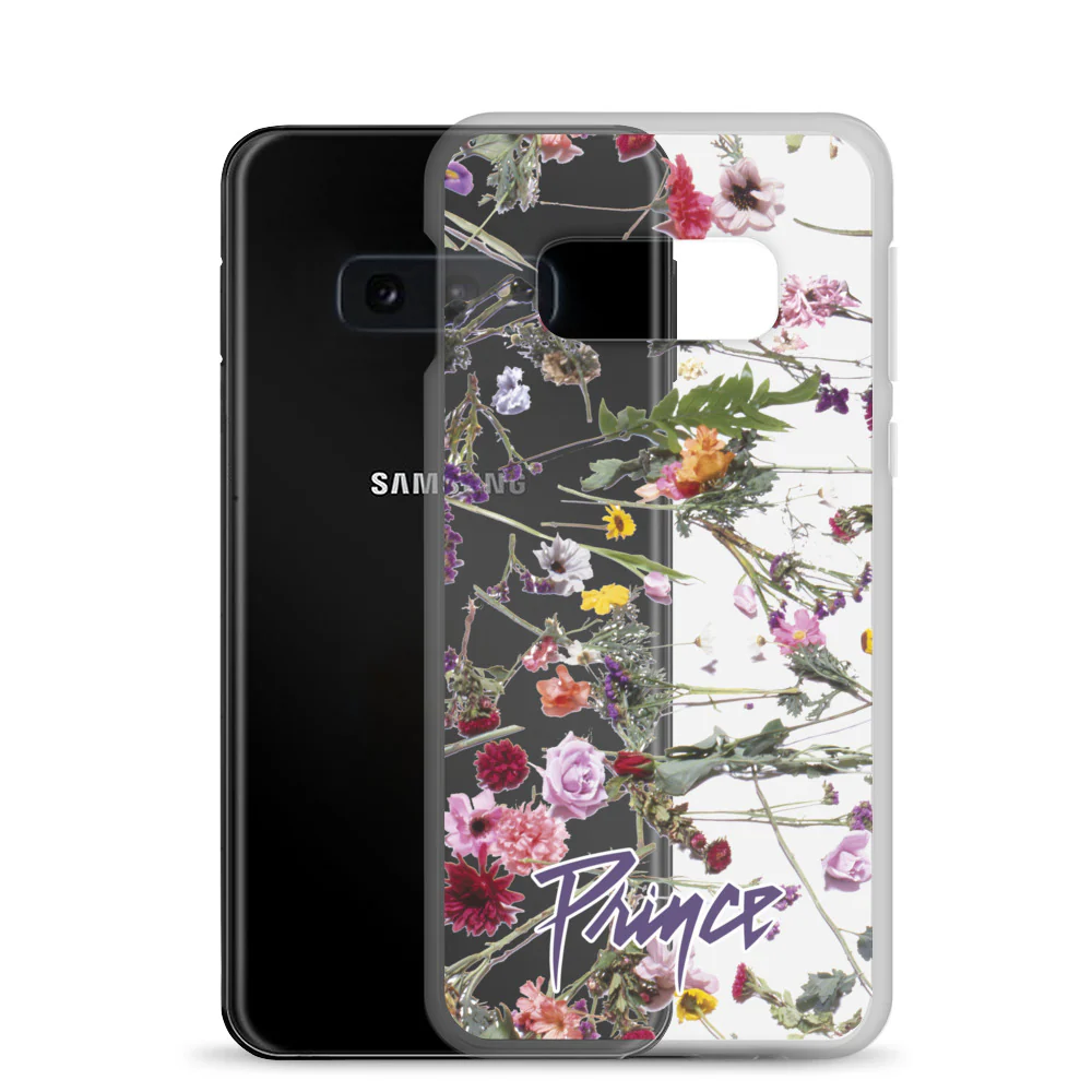 Floral Print Clear Case for Samsung - Image 7