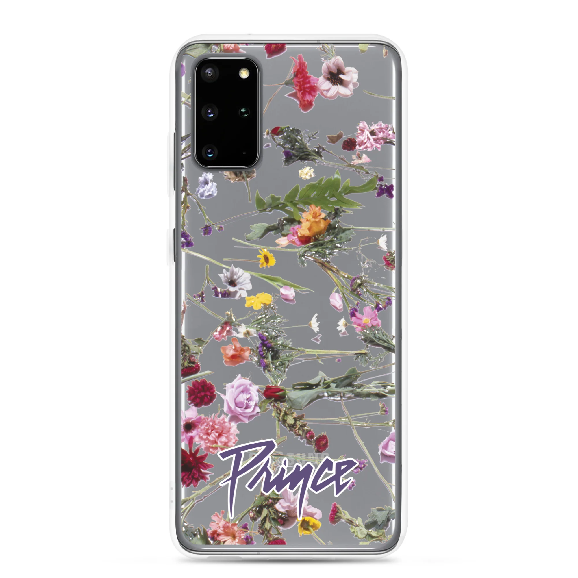 Floral Print Clear Case for Samsung - Image 8