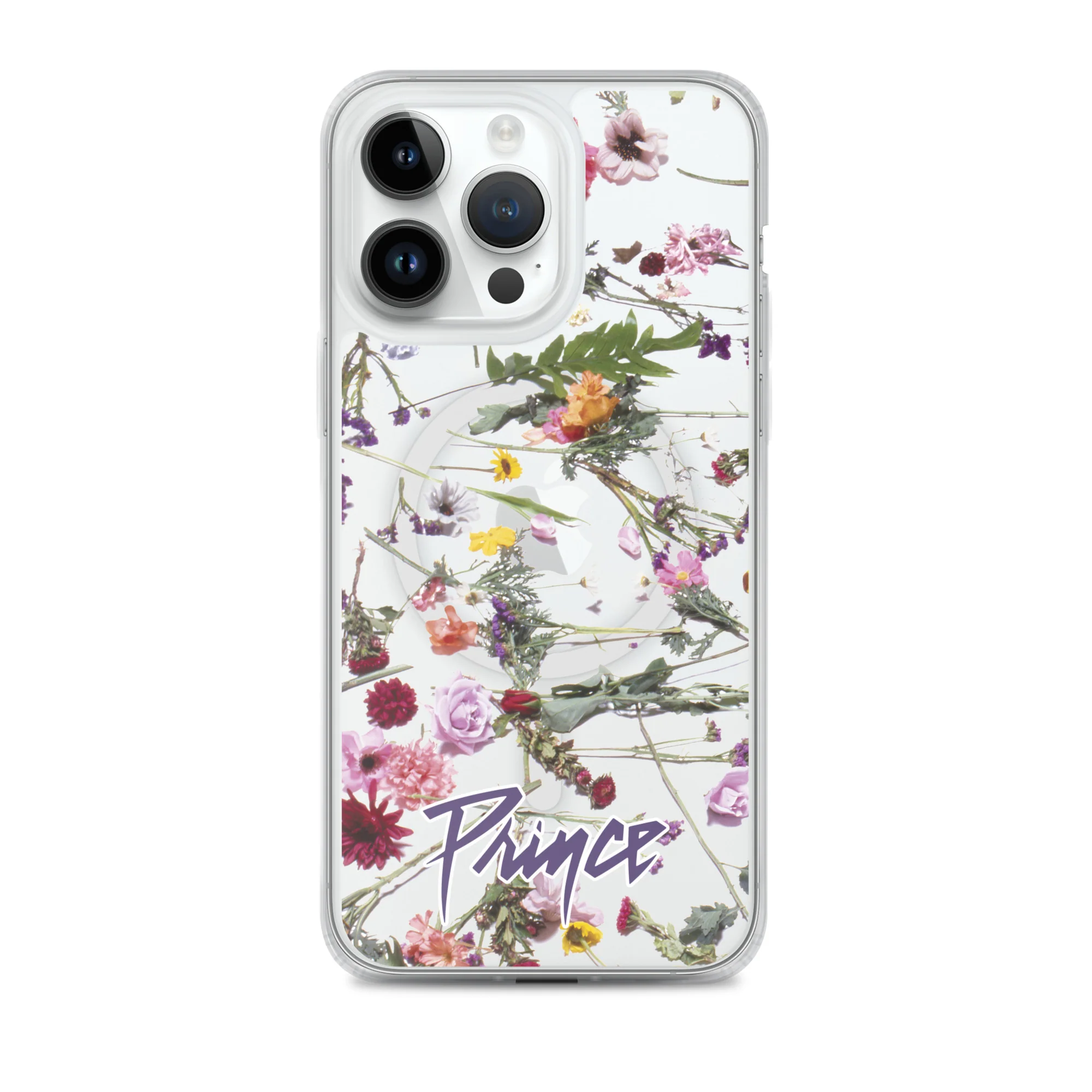 Floral Print Magsafe Clear Case for iPhone - Image 5
