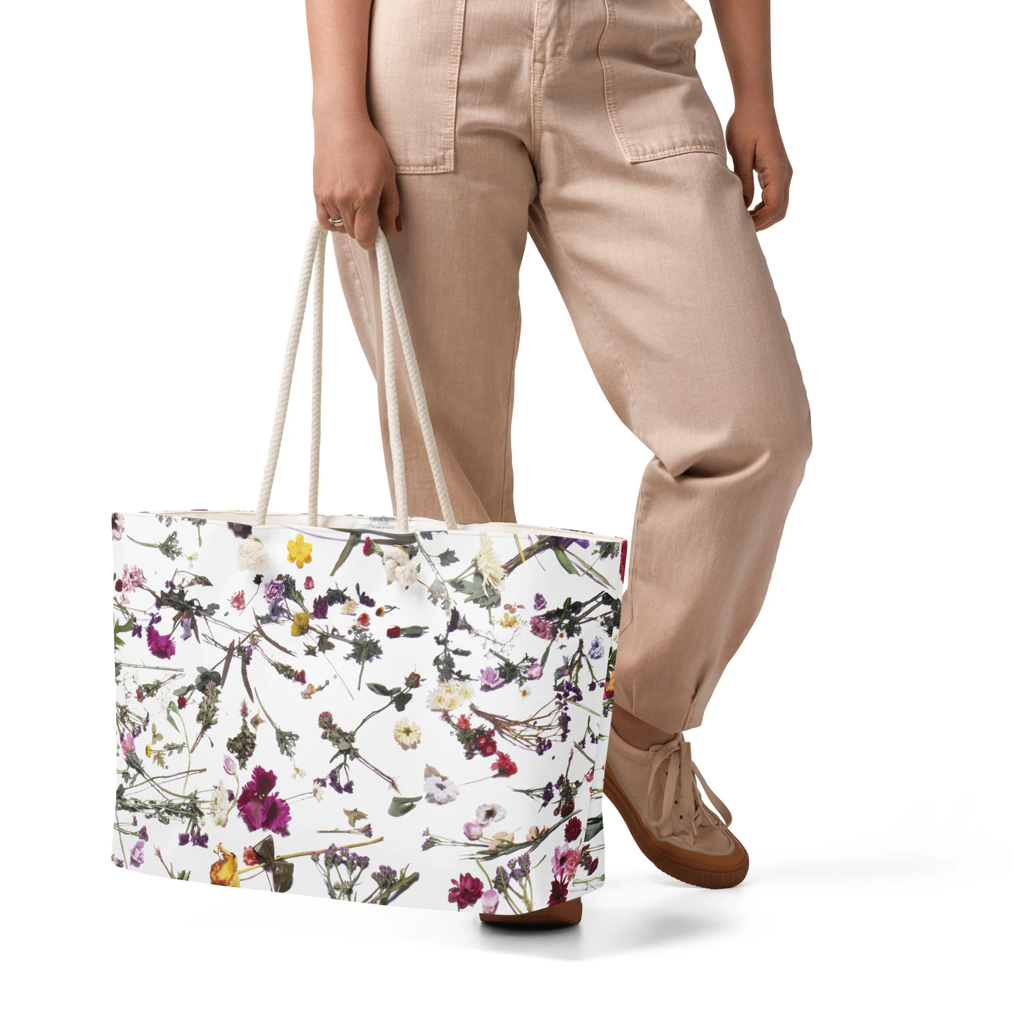 Floral Print Weekender Bag - Image 5