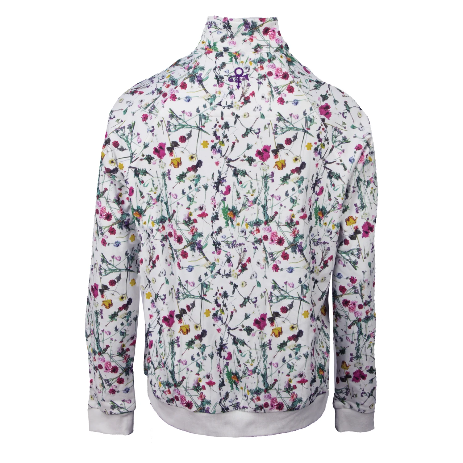Floral Quarter Zip Sweatshirt - Image 3