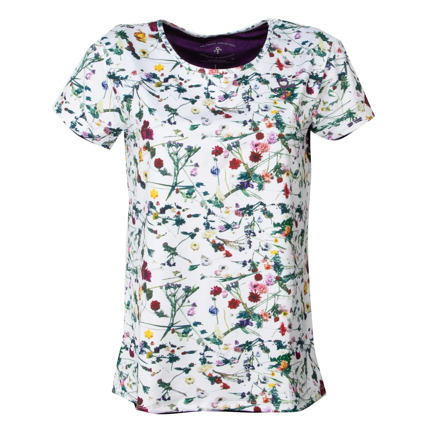Floral Women's Active Short Sleeve Tee