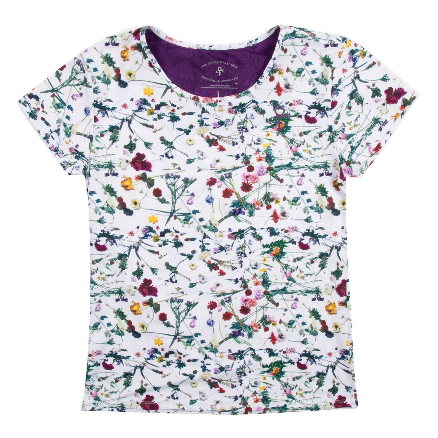 Floral Women's Active Short Sleeve Tee - Image 3