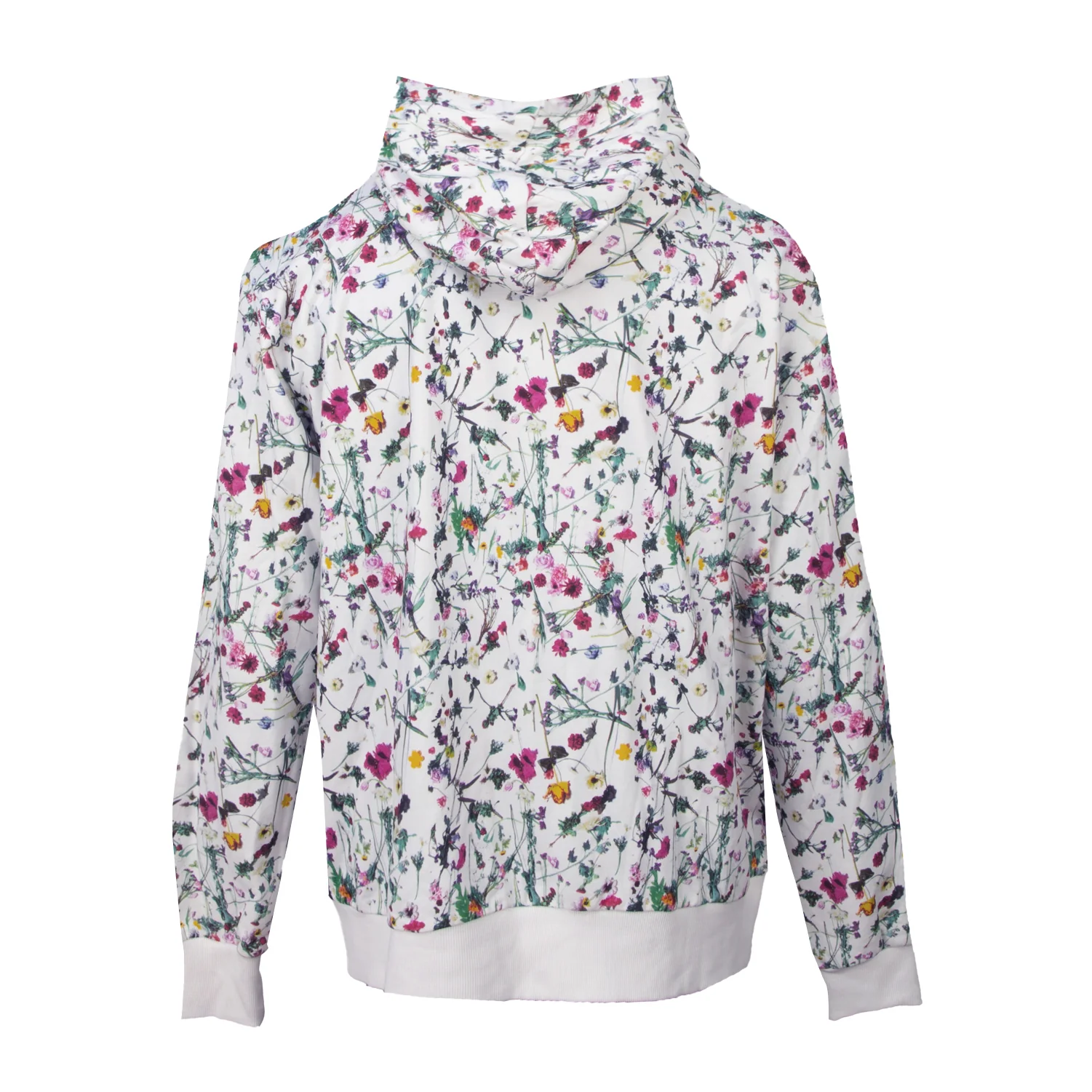 Floral Zip Hoodie - Image 3
