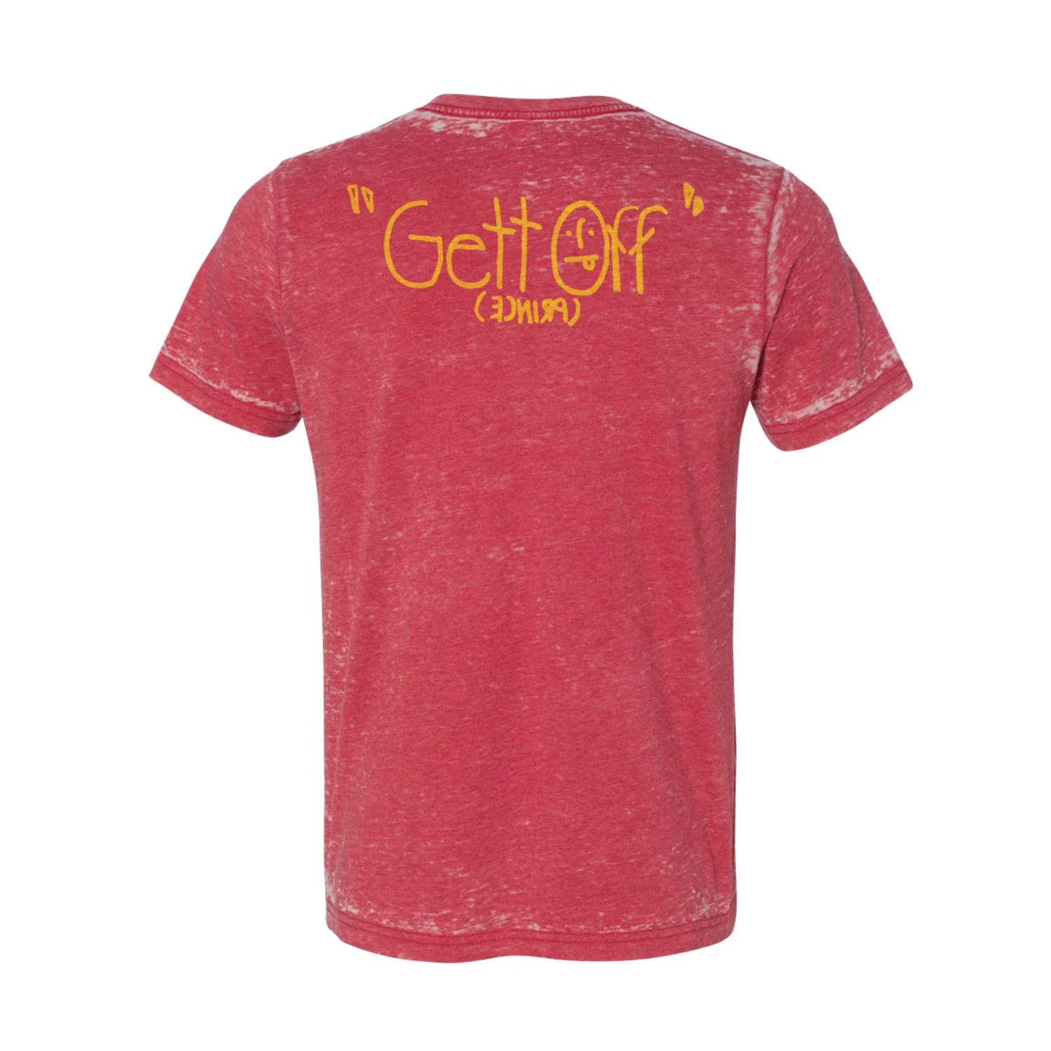 Gett Off Acid Wash Unisex T-Shirt - Image 4