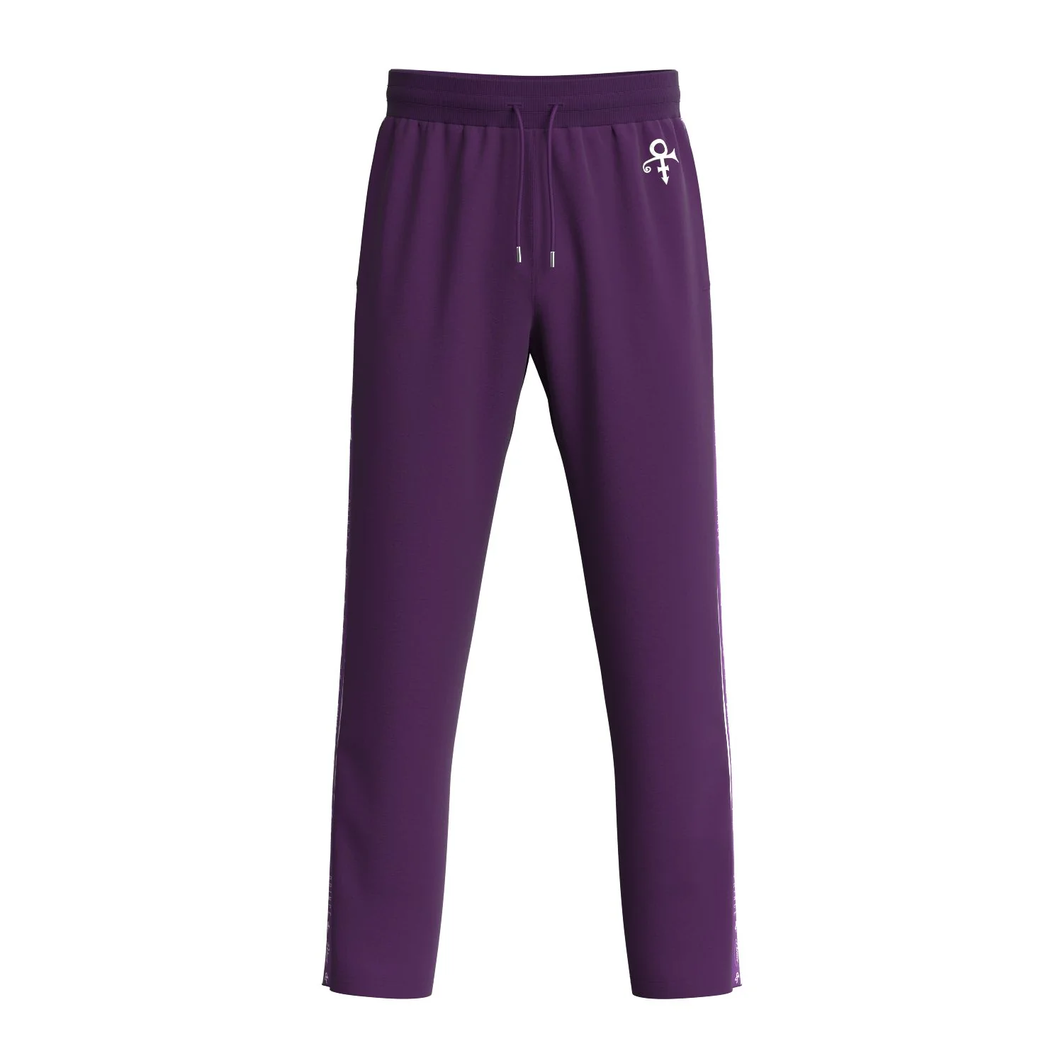 Logo Pattern Hooded Tracksuit Set (Purple) - Image 7
