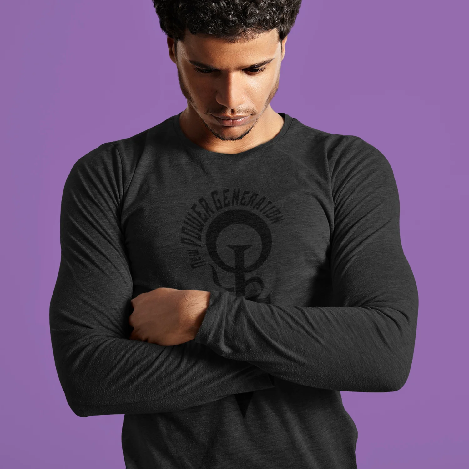 New Power Generation Symbol Long Sleeve T-Shirt - Image 2