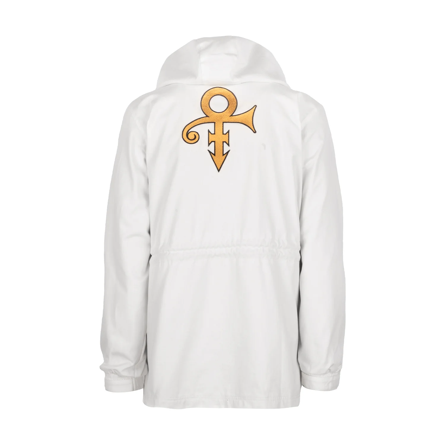 NPG Lightweight Parka Jacket (White) - Image 3