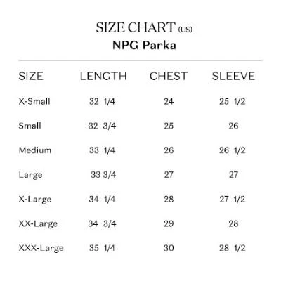 NPG Lightweight Parka Jacket (White) - Image 4