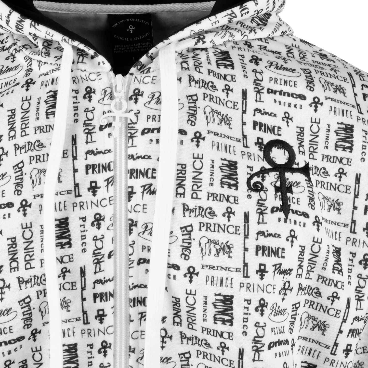 Originals / Prince Logo Pattern Zip Hoodie - Image 5