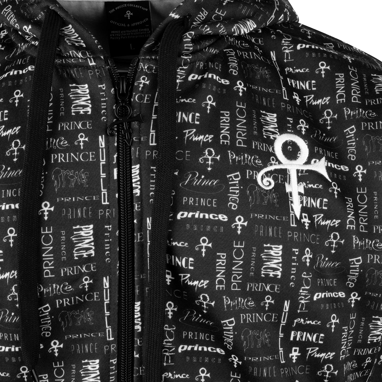 Originals / Prince Logo Pattern Zip Hoodie - Image 6