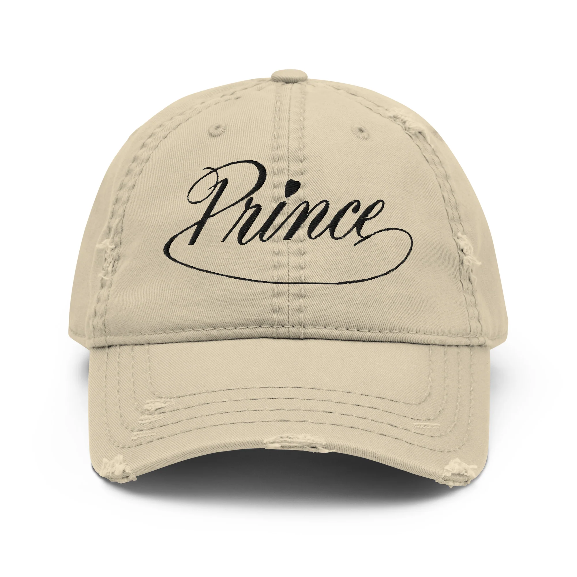 Prince '79 Logo Distressed Dad Hats - Image 3