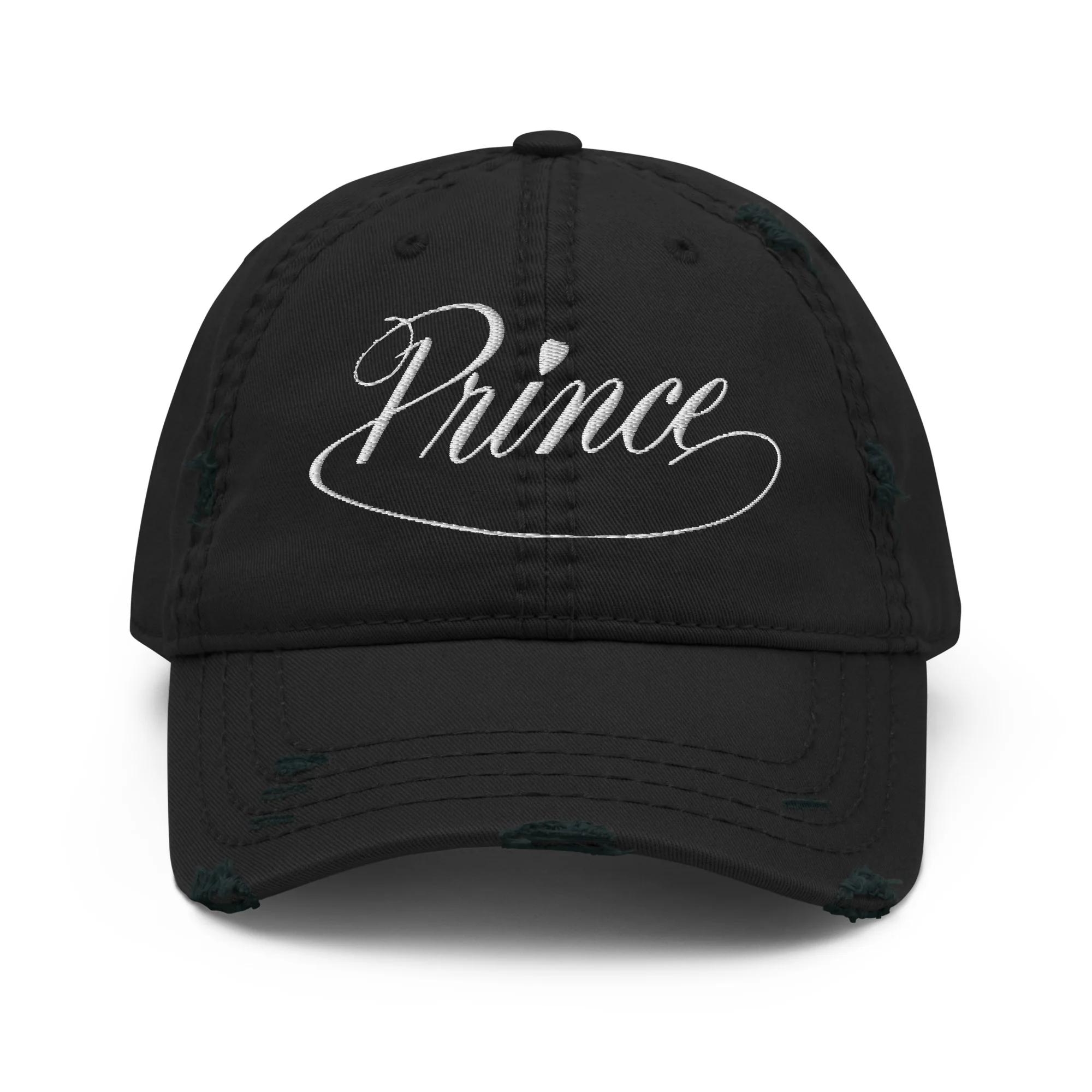 Prince '79 Logo Distressed Dad Hats - Image 5