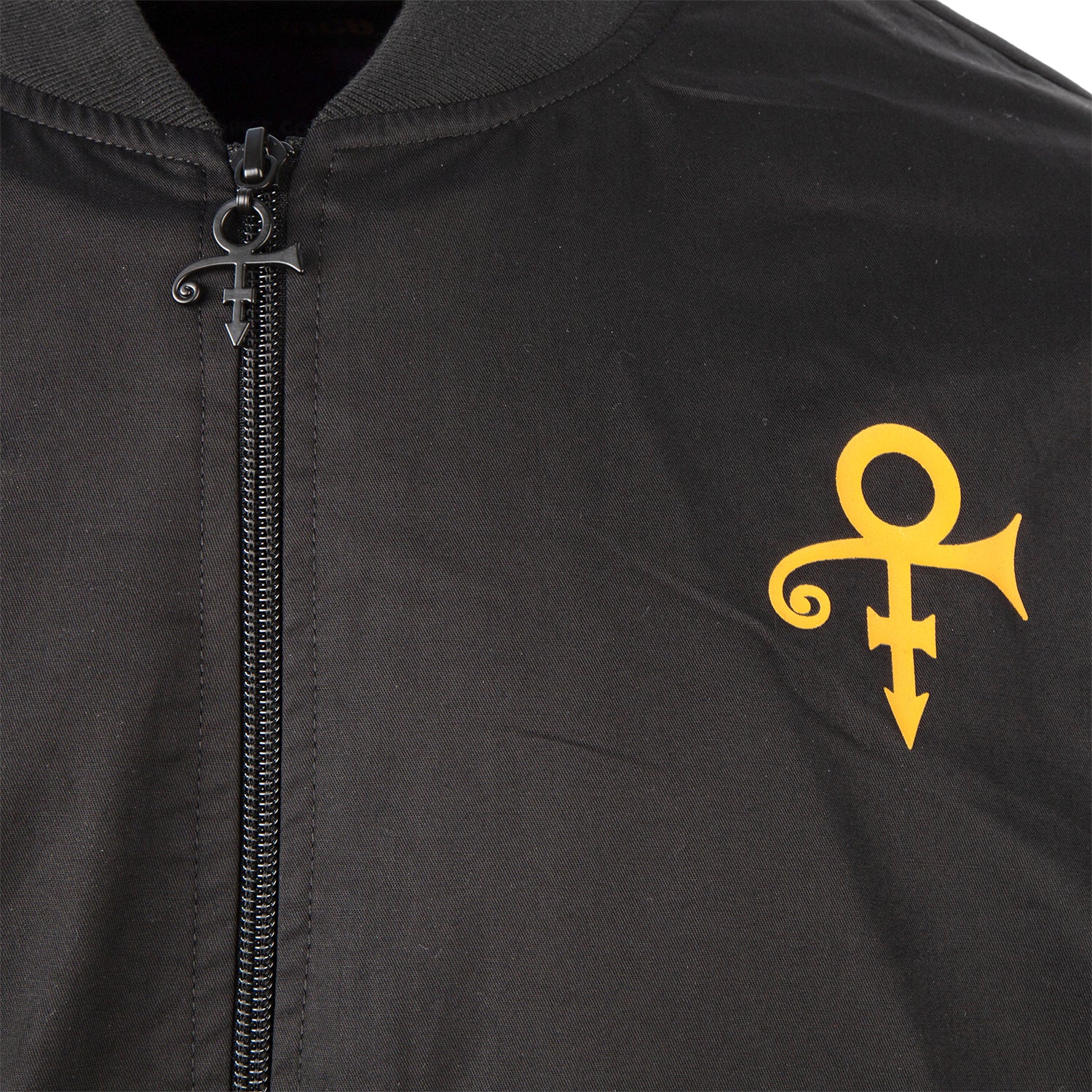 Prince Logo Pattern Lined Bomber Jacket - Image 4