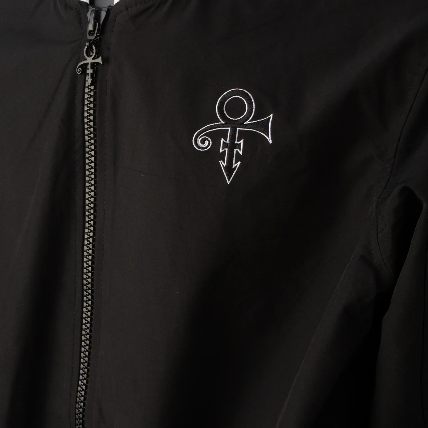 Prince Logo Pattern Lined Hooded Bomber Jacket - Image 8