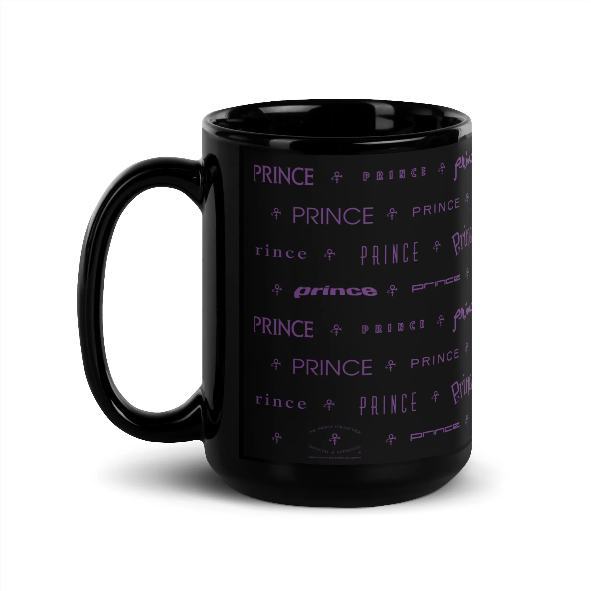 Prince Logo Pattern Mugs - Image 3