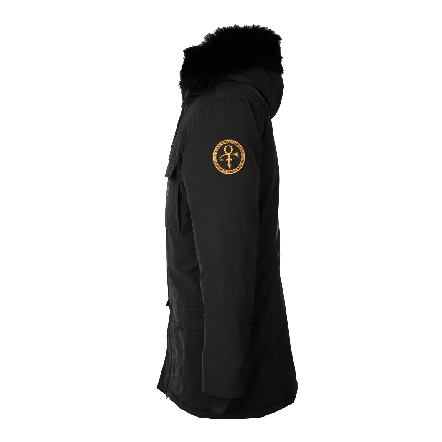 Prince NPG Lined Parka (Black) - Image 3