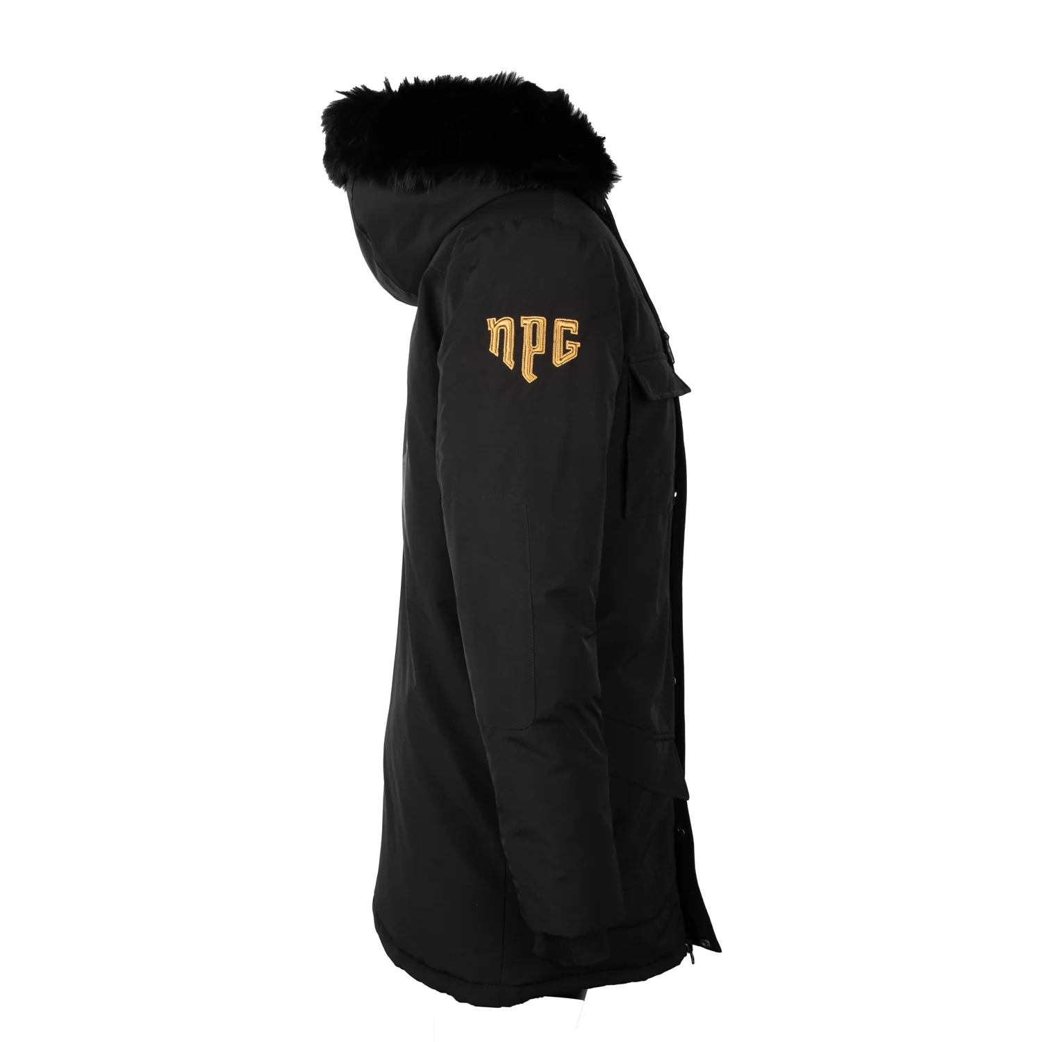 Prince NPG Lined Parka (Black) - Image 4