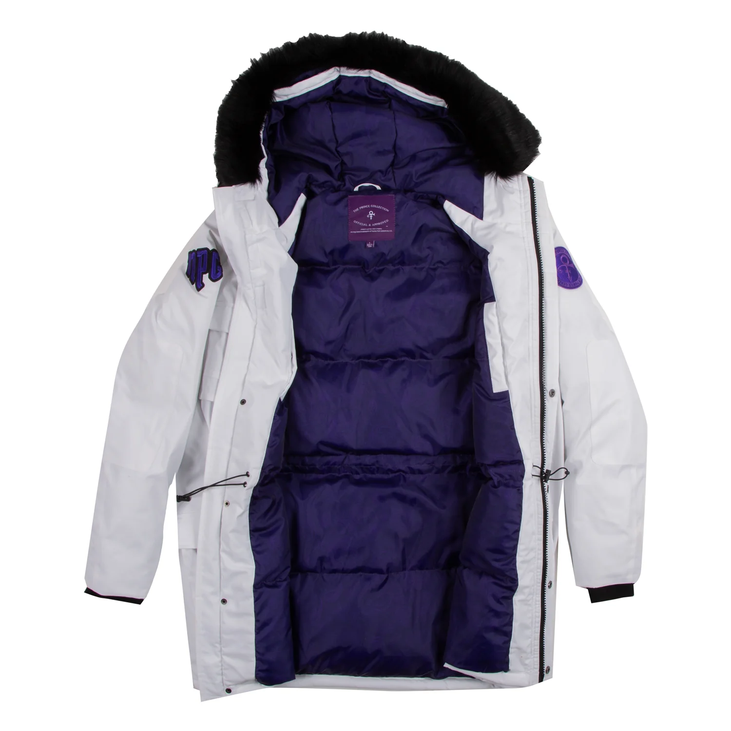 Prince NPG Lined Parka (White) - Image 2