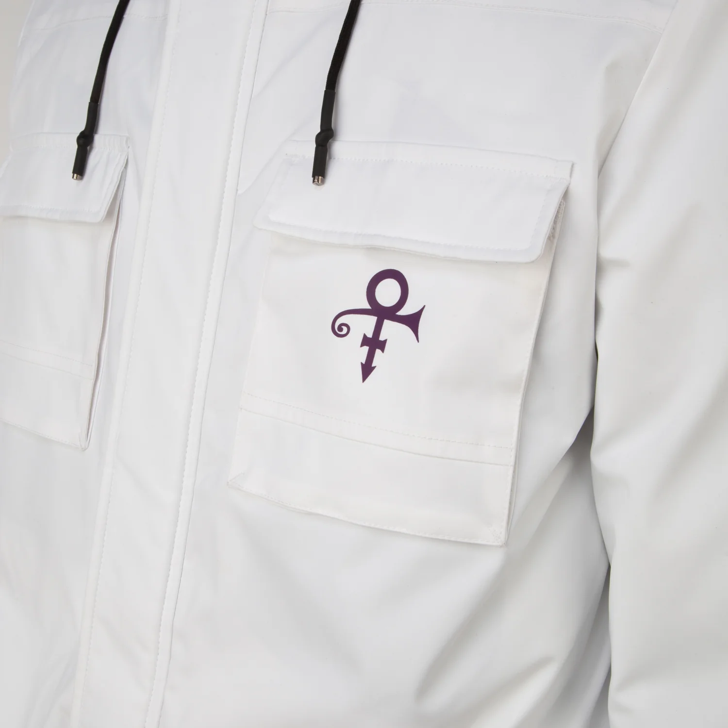 Prince NPG Lined Parka (White) - Image 6